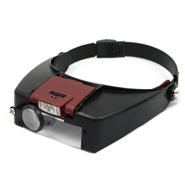 

microscope helmet magnifying glass magnifying glasses led light reading or repair use