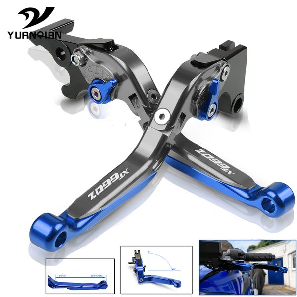 

motorcycle extendable adjustable folding brake clutch levers for yahama xt660z xt 600 z xt600 z 2007-2017 2016 2015 2014 2013 12