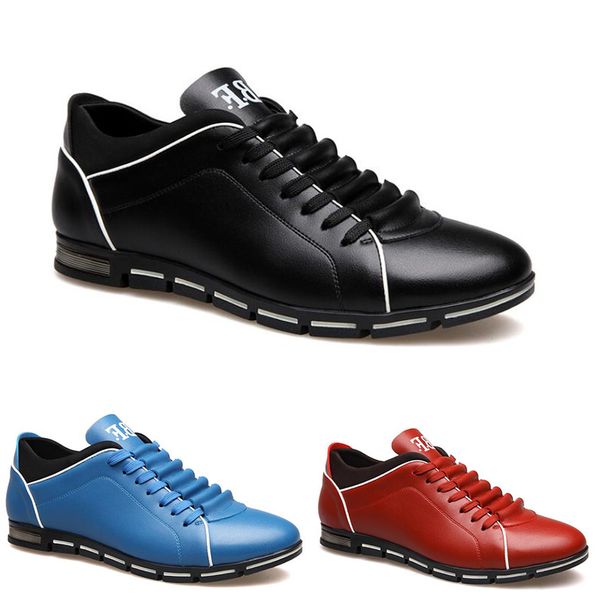 

2020 non-brand men casual shoes triple black designer leather chaussures espadrilles mens trainers outdoor sneakers 39-47 style  wholesale