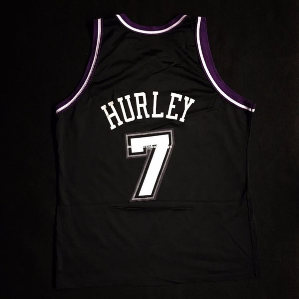 

100% stitched bobby hurley champion sewn jersey  mens vest size xs-6xl stitched basketball jerseys ncaa, Black;blue