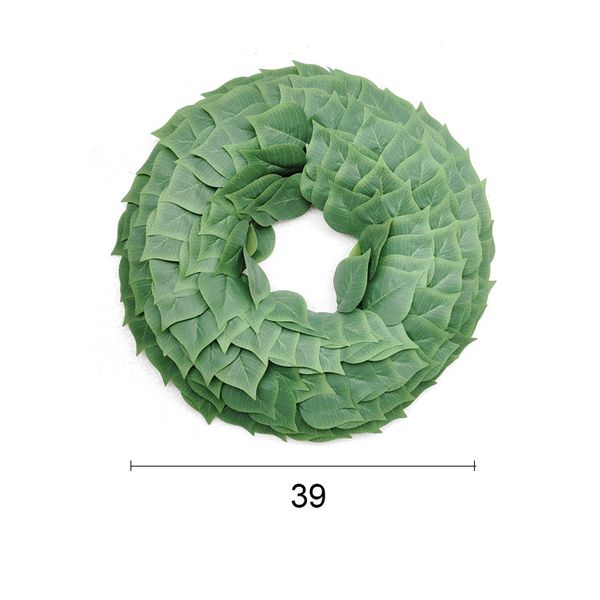 

artificial decoration home simulation rattan vine bodhi leaf decor convenient