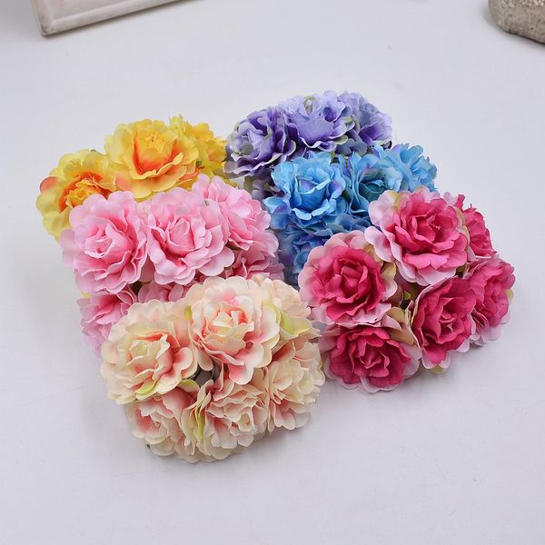 

5cm silk blooming tree peony artificial flowers for wedding party home hats shoes decoration diy marriage wreath plants