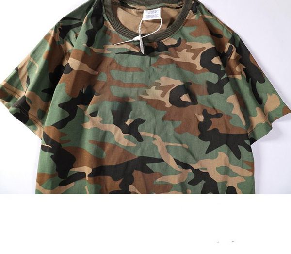 

mens t-shirt summer tshirts for men clothes fashion camouflage pattern short sleeve trendy street style wear breathable tees size s-2xl, White;black