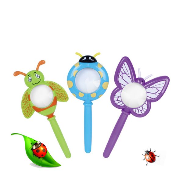 

1pc kids magnifier baby early learning physical chemistry science experiment educational toy insect magnifier toys for children