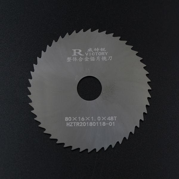 

3pcs outer diameters 80mm thickness 0.5mm to 3mm slitting saw blade solide carbide circular milling saw blades cnc lathe metal