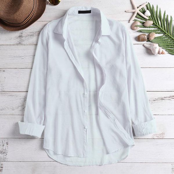 

men's casual shirts style fashion pure long sleeve comfortable blouse men shirt male drop, White;black