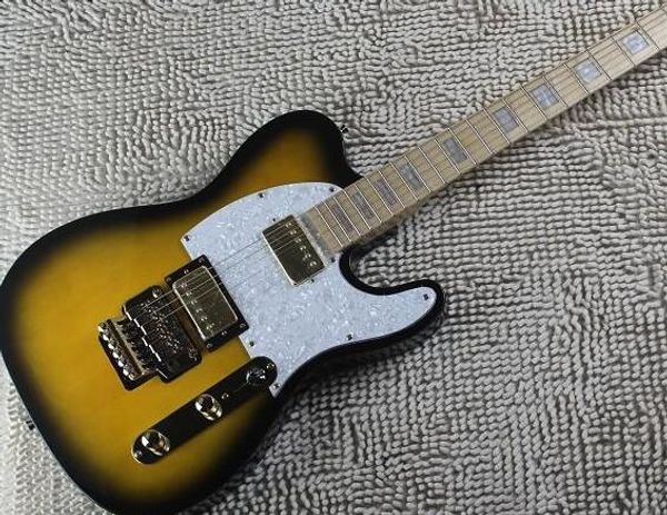 

2014 new style f honey burst custom shop ** floyd rose tremolo ** golden guitar ing