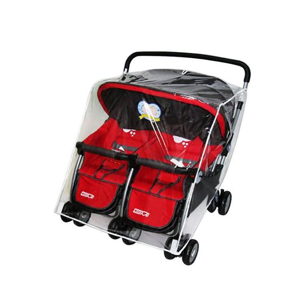 housse poussette double