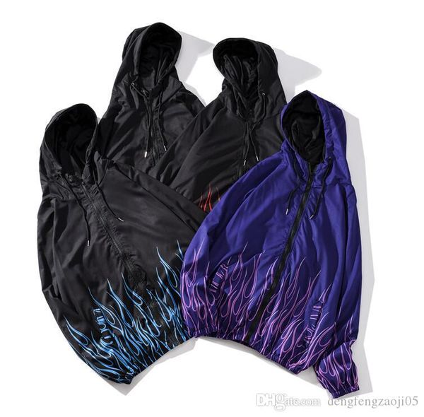 

хип-хоп мужской дизайнер балахон уличной моды личности мужчины печатные толстовки новый творческий роскошь молния куртки случайные уличной г, Black