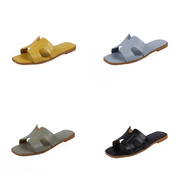 

девушки тапочки 2020 мультфильм обувь h закрытый носок спортивная пляжная обувь противоскользящая мода h летние девушки размер 24-29#693, Black