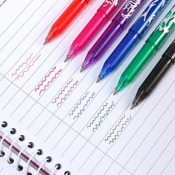 

erasable pen 8 colors ink gel pen of styles rainbow new selling creative drawing stationery pens for school
