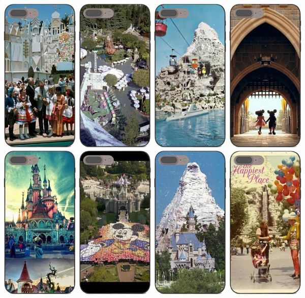 

tongtrade] vintage dizneiland ticket case for iphone 8 7 6s 5s plus x xs 11 pro max galaxy a8 plus huawei p20 p30 pro sony xperia xa case