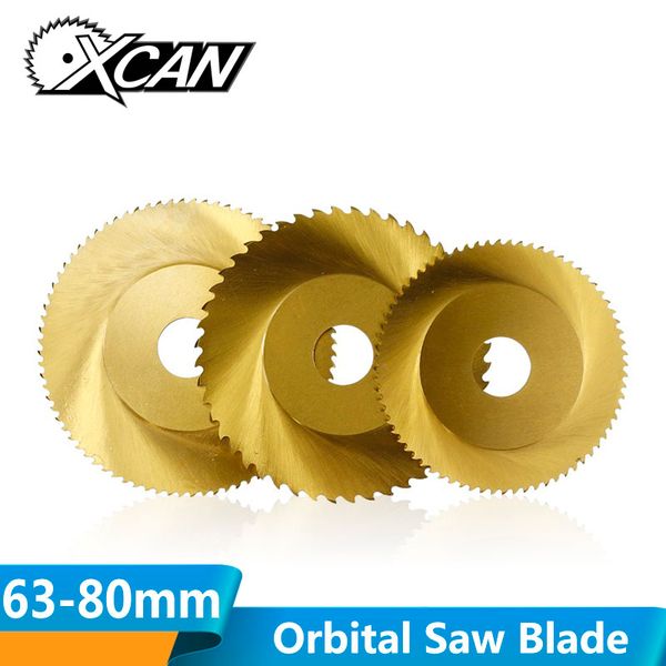 

xcan 1pc 63mm 68mm 80mm 44t 64t 72t 80t circular orbital saw blade stainless steel pipe tube cutting saw blade