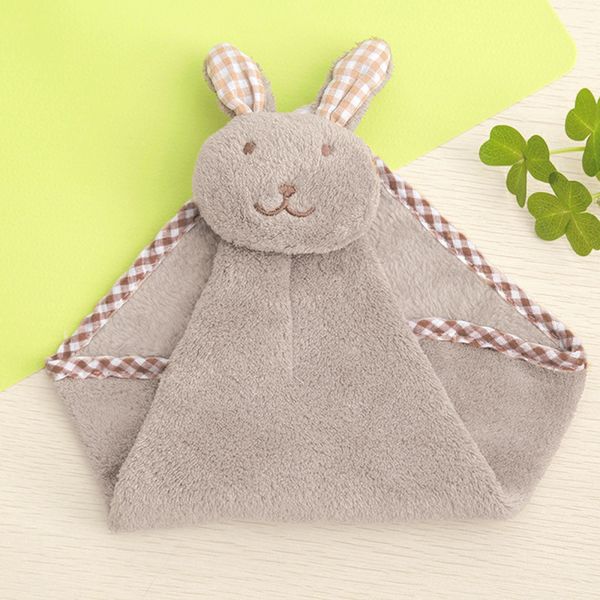 

chicsoleil cute rabbit kitchen bathroom hanging towel coral velvet hand towels