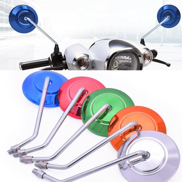 

motorcycle accessories motorbike handle bar end mirrors round rear view mirrors for cb400 cb919 cb190r cb650r cb125r