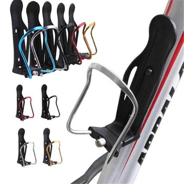 

bicycle aluminum adjustable handle water bottle kettle holder for travel cycling portable with fixed screw adjustment knob p50