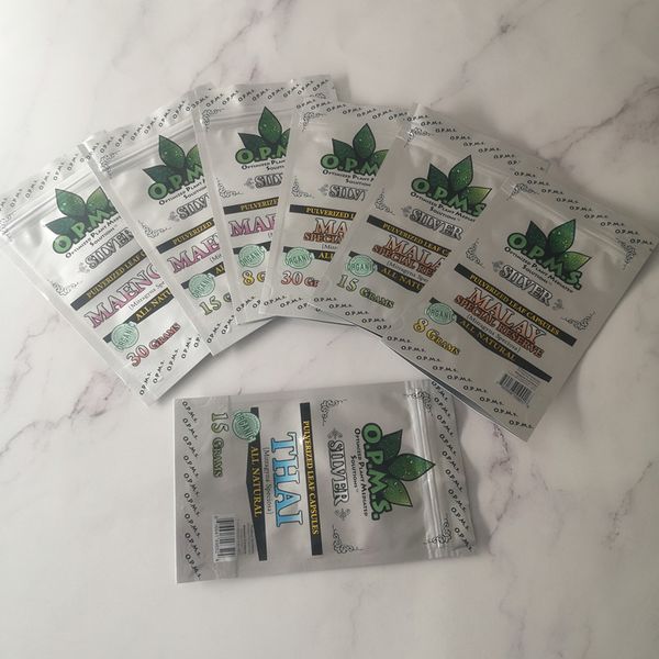 

топ o.p.m.s. silver майларового мешок запах доказательство thai и maengda child proof resealable сумка майларового мешок сухой траву цветок