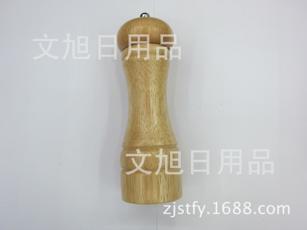 

black pepper grind organ manual operation wood pepper wear kitchen articles seasoning chinese prickly ash grind bottle pepper grind organ