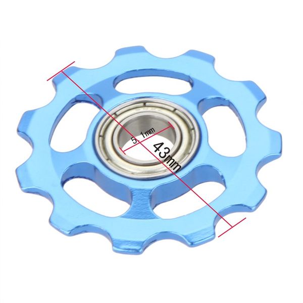 

11 tooth guide wheel flywheel bicycle rear derailleur cnc dial sprocket rear pulley guide roller