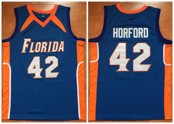 

al horford #42 florida gators college retro basketball jersey men's stitched custom any number name jerseys, Black