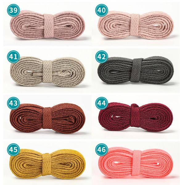 

1pair colored shoe laces sneaker flat shoelaces hiking boots shoe strings sports shoe laces ribbon shoelaces, White;pink