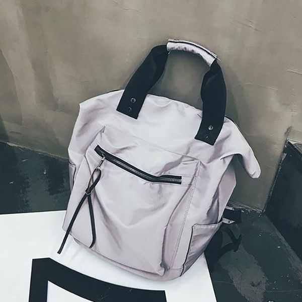 

women casual backpacks nylon backpack ladies high capacity back to school bag teenage girls travel students mochila bolsa