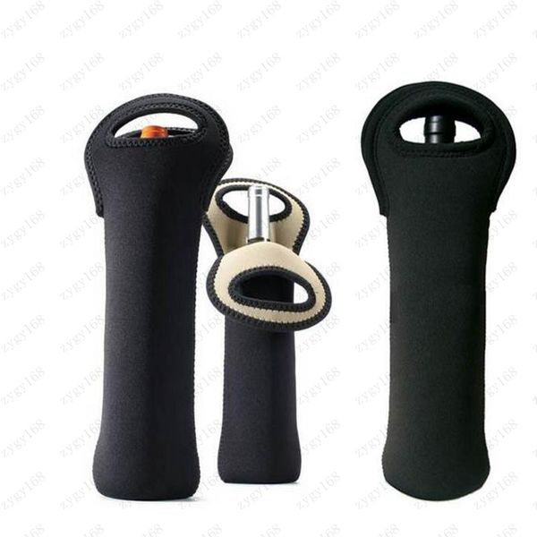 

beer wine glass single 3.5mm neoprene bottle cooler sleeves holder cover bag water bottle 750m ing