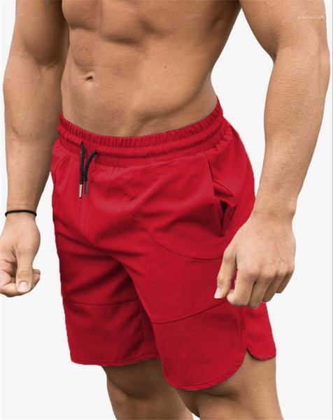 

short pants fashion running loose male apparel summer mens designer shorts solid color drawstring sports mens, White;black