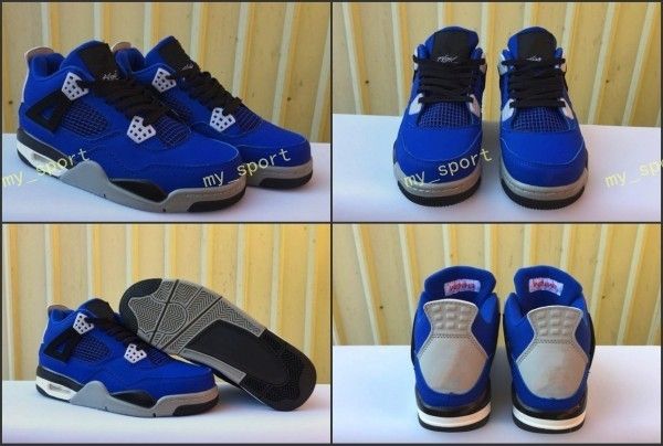 

дешевые кроссовки jumpman 4 4s eminem x encore blue мужская баскетбольная обувь кроссовки 4s blue suede модные кроссовки спортивные кроссовк