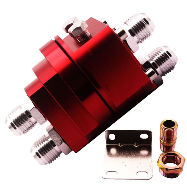 

универсальный m20x1.5 3 / 4x16 масляный фильтр адаптер plate kit red