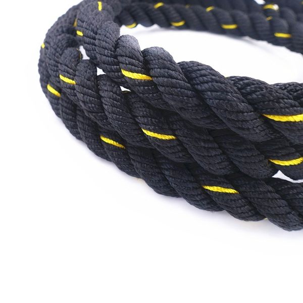 

2.8m x 25mm heavy jump rope weighted battle skipping ropes power training improve strength fitness home gym equipment