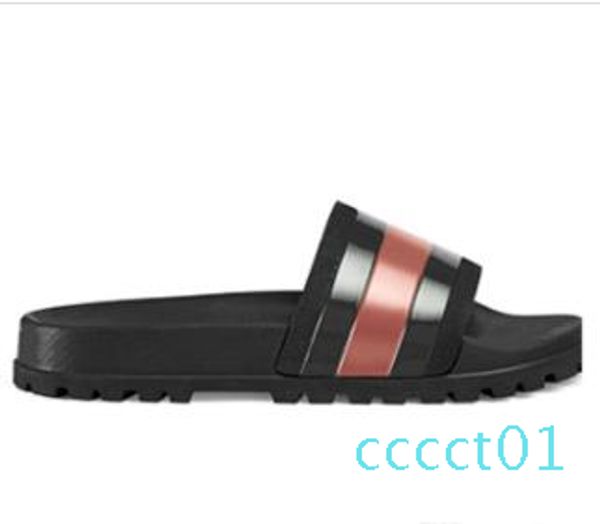 

woman high-quality slippers brand sandals flat shoe designer shoes slide basketball shoes casual shoes flip flops by shoe ct01, Black