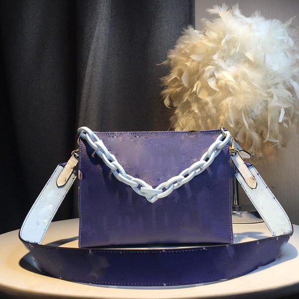 

selling designer luxury crossbody handbags 2019 brand fashion purses width belt plain pink ladies chains bags wallet purse handbag