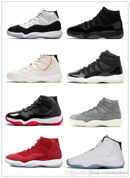 

with box 11s Platinum Tint Concord 45 Cap and Gown Basketball Shoes Prom Night Gym Red Bred Barons Space Jam mens sneakers designer