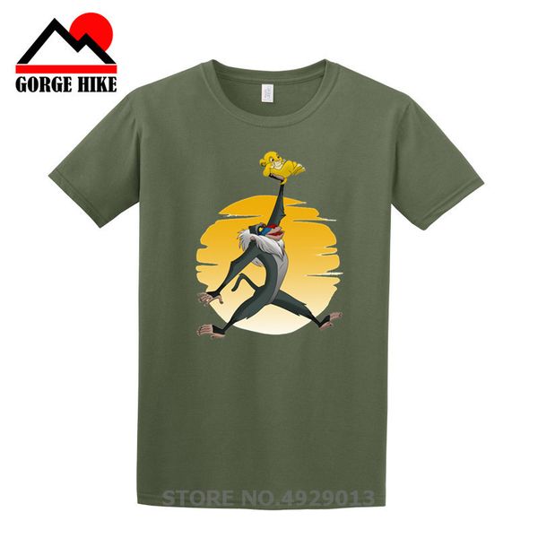 

new funny cartoon air lion king t shirt men short sleeve crew neck mufasa t-shirt simba movie tshirt crop hipster tee shirt, White;black