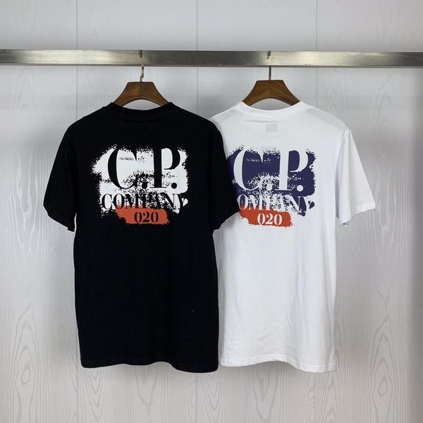 

20ss cp t shirt brand mens t shirt company designer tshirt women outfit luxury tees cp sweatshirts fashion streetwear women tee co 20033005l, White;black