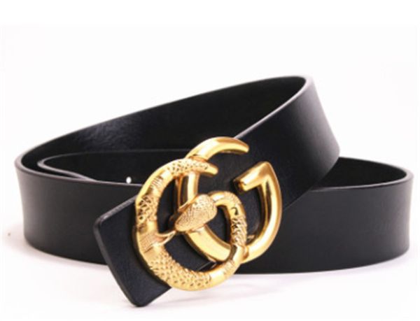 

italy 1921 luxury designer fashion big buckle genuine leather belt with box brand fashion strap belts for mens womens jeans mans waistband, Black;brown