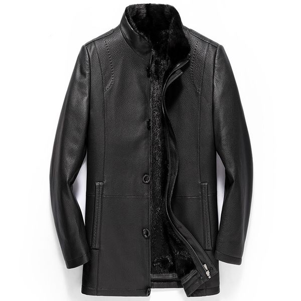 

кожаное пало дл мђжин олен кожа внђѬенний бак енд воѬоник кожана кђѬ, Black