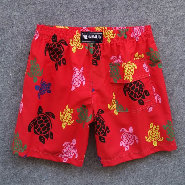 

Designer Mens Swimsuit Summer Beach Shorts Board Shorts Sea Turtle Printed Surf Life Swimwear Quick Dry Beach Pants 6 Color M-2XL
