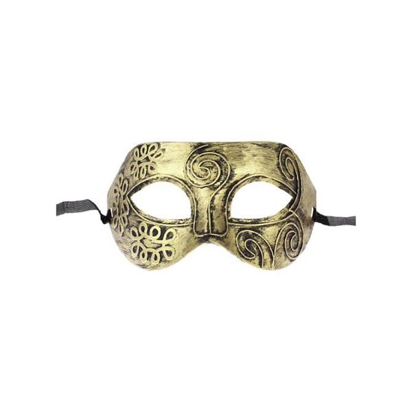 

bronze color roman greek mens venetian halloween costume party masquerade mask