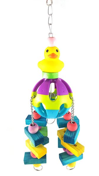 

parrot gnaw toys small bell the ball small yellow eider toys