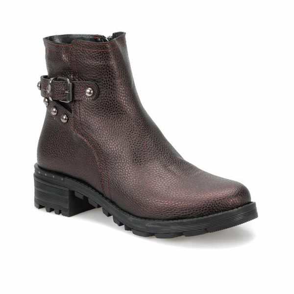 

flo belgi31z burgundy women 's boots butigo, Black