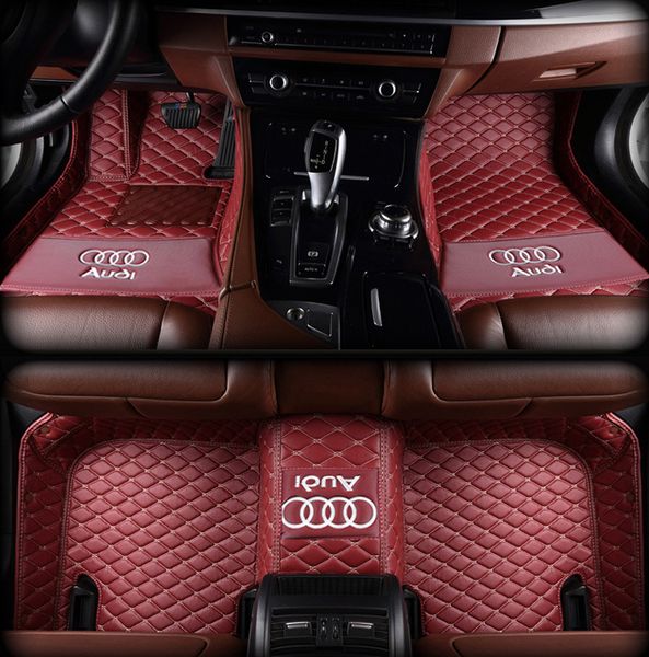 2019 Applicable To Audi A5 2010 2019 Car Mat Anti Skid Pu Interior Waterproof Leather Floor Mat Environmentally Friendly Non Toxic Mat From