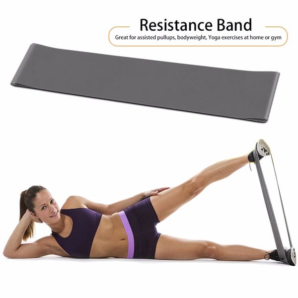 

yoga fitness resistance band elastic latex belt loop pull strength training ing