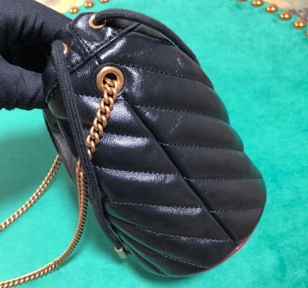 

fashion woman hand bag luxury shoulder chains bag quality classic cowhide real leather famous lady messenger