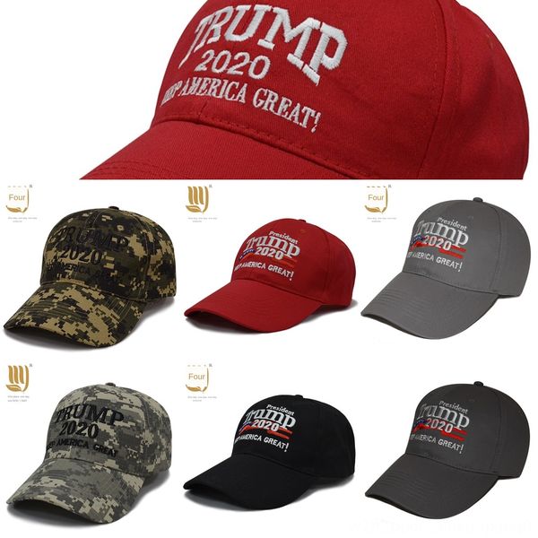 

baq0e two styles cotton embroidery adjustable breathable hat trump 2020 keep america baseball cap outdoor trump great caps, Blue;gray