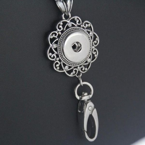 Микс 18 мм металл имбирь Оснастки кнопки значки кулон ожерелье цветок Оснастки кнопки талреп Fit ювелирные изделия подвески 40 шт.
