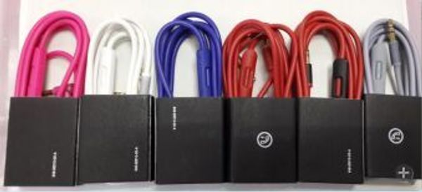 

3 5mm male to male cable cord for tudio olo 2 0 3 0 130cm tereo headphone audio with mic