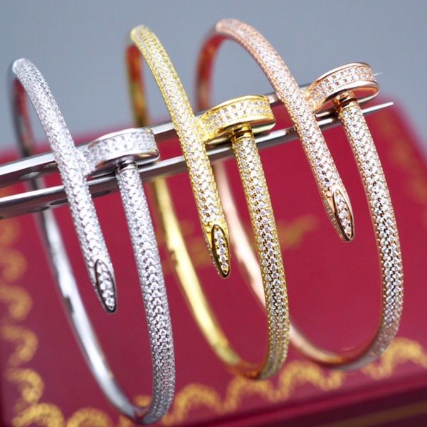 

luxury designer jewelry silver rose gold mens womens diamond bracelets iced out chains men bracelets jewelry women bracelets, Black