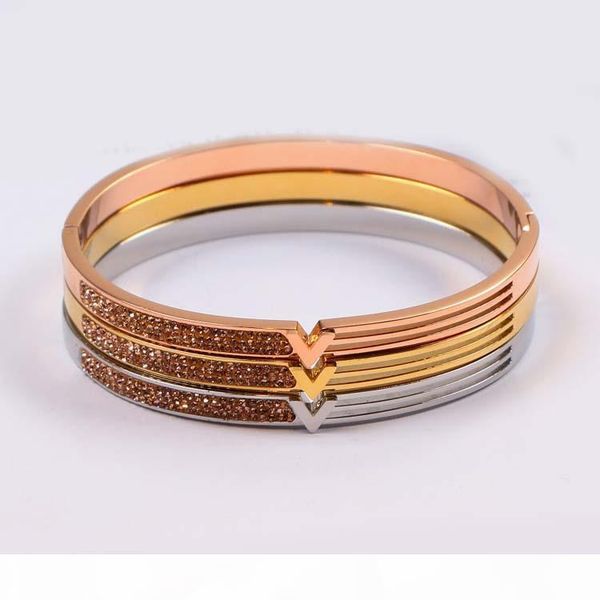 

austrian crystal bangles for women rose gold silver overlay fashion european stainless steel bracelets new women lucky star jewelry, Golden;silver